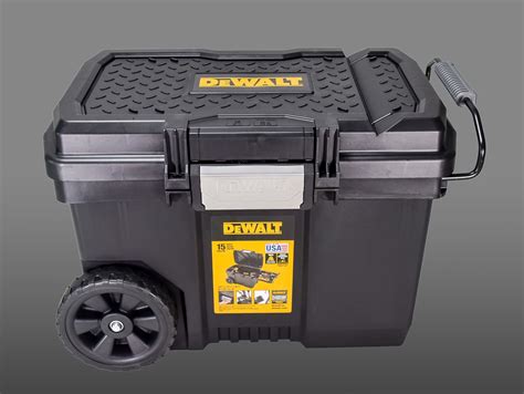 drilling tool metal box|dewalt 15 gallon tool box.